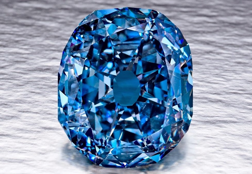 Blue Barite Crystal Gold Rings OOAK | Etsy | 14k gold 